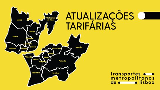 Área Metropolitana de Lisboa define atualização tarifária de transportes para 2026