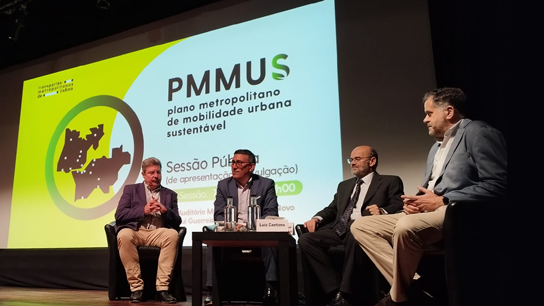 Plano Metropolitano de Mobilidade Urbana Sustentável apresentou-se ao público