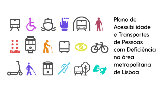 Plano de acessibilidades e transportes de pessoas com deficiência na área metropolitana de Lisboa