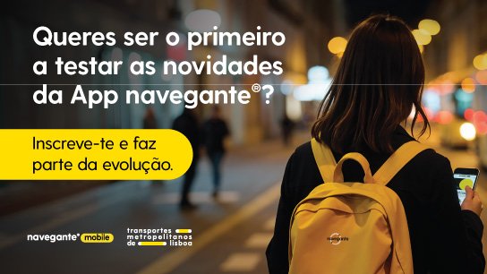 navegante® mobile entra em fase de testes: passageiros convidados a experimentar o futuro da mobilidade